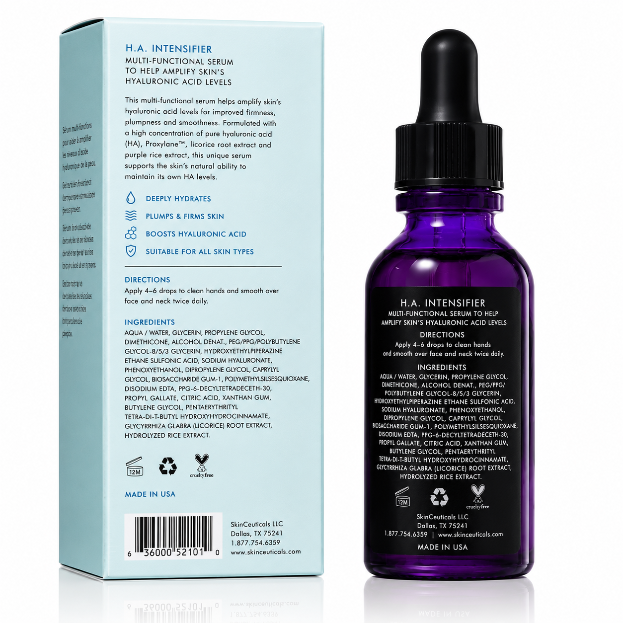 SkinCeuticals H.A. Intensifier Multi-Functional Hyaluronic Acid Serum 30ml