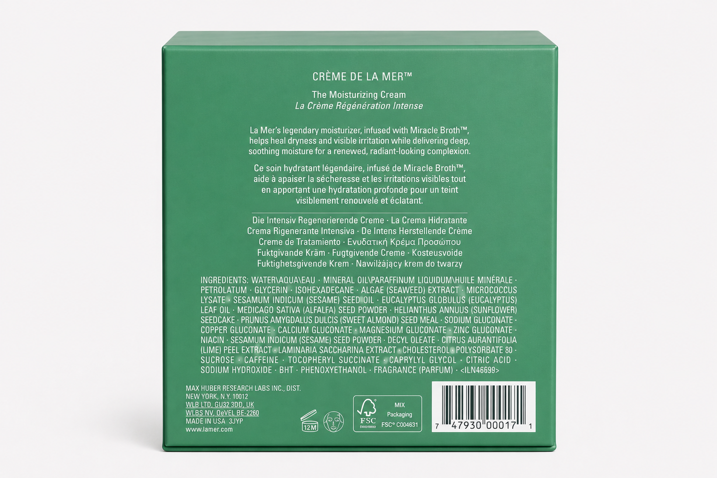 La Mer Crème de la Mer The Moisturizing Cream 100ml / 3.4 oz