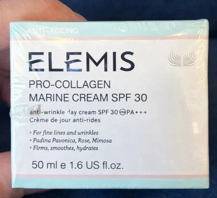 ELEMIS Pro-Collagen Marine Cream SPF 30 Anti-Wrinkle Day Moisturizer | 50ml / 1.6 fl oz