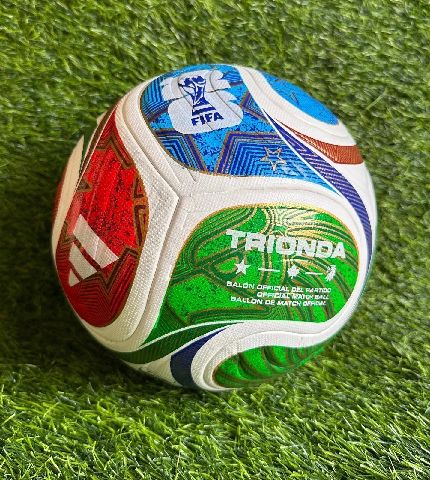 Adidas FIFA Club World Cup 2026 TRIONDA Official Match Soccer Ball – Premium Football