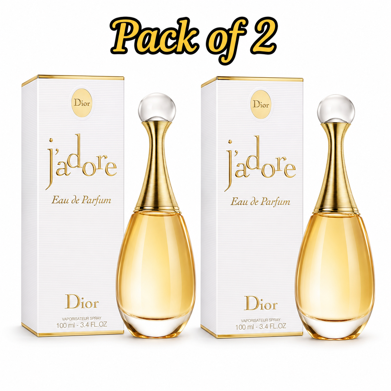 Dior J'adore Eau de Parfum for Women 3.4 oz (100ml)