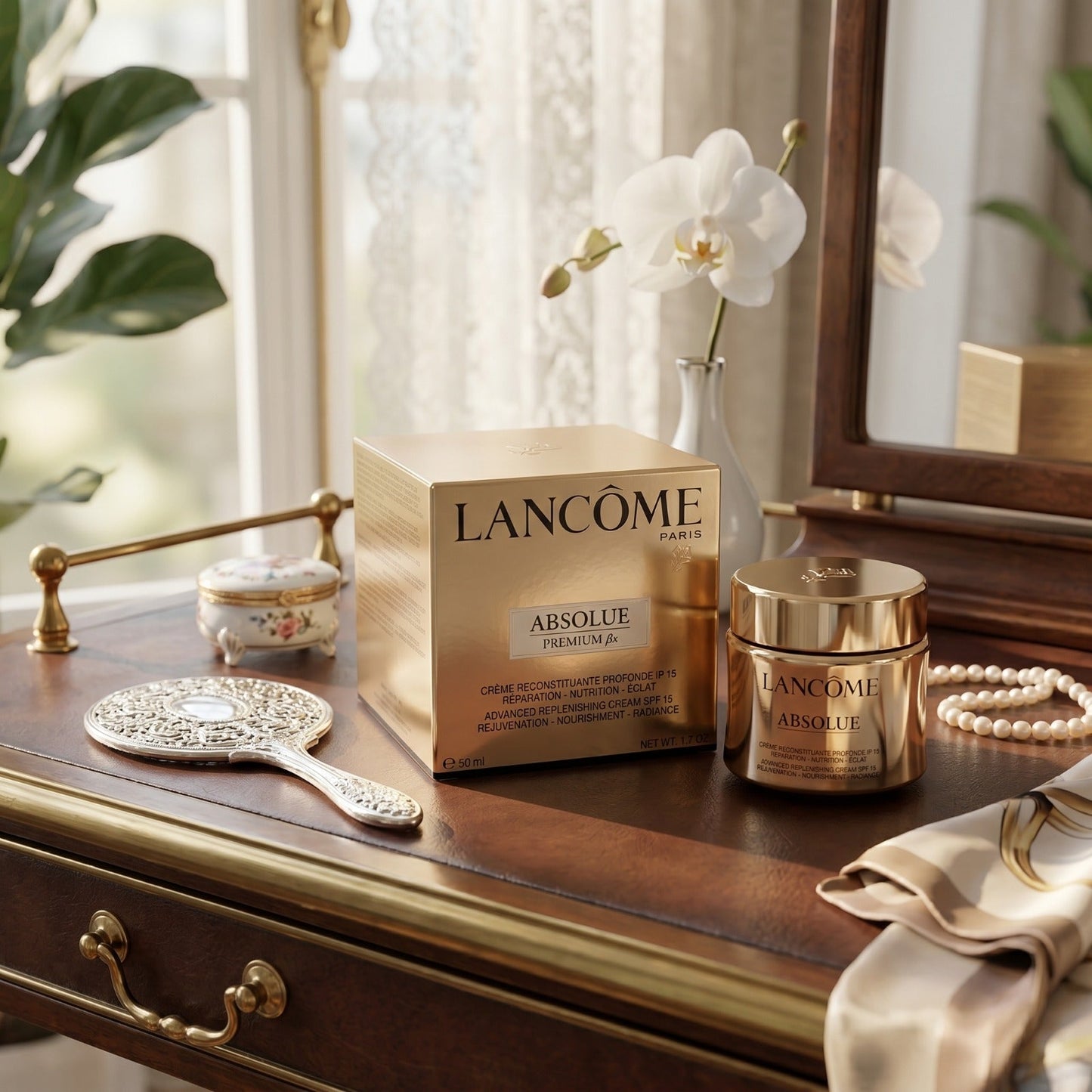 Lancôme Absolue Premium BX Advanced Replenishing Face Cream SPF 15 – Anti-Aging Moisturizer – 50ml / 1.7 oz