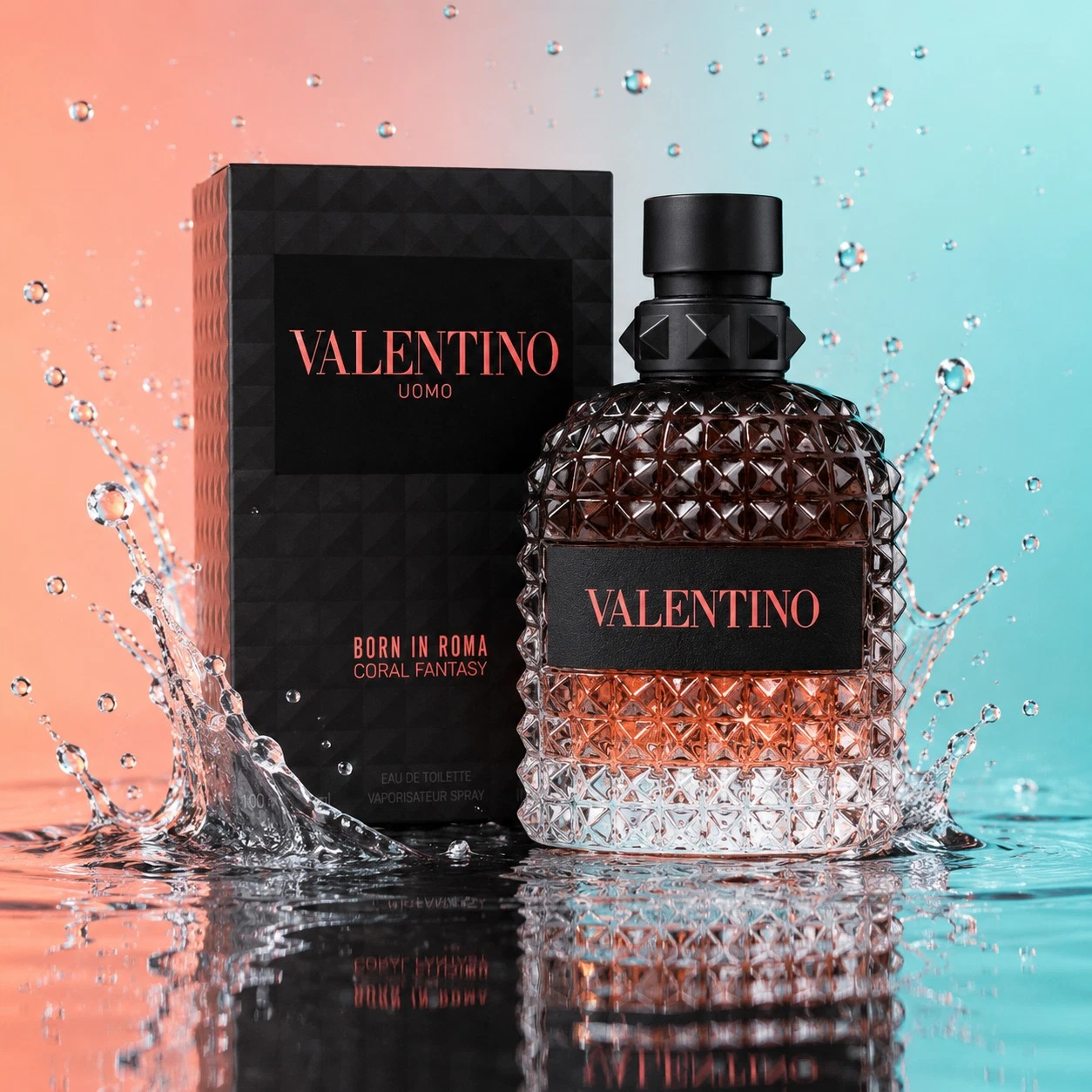 Valentino Uomo Born in Roma Coral Fantasy EDT for Men 100ml