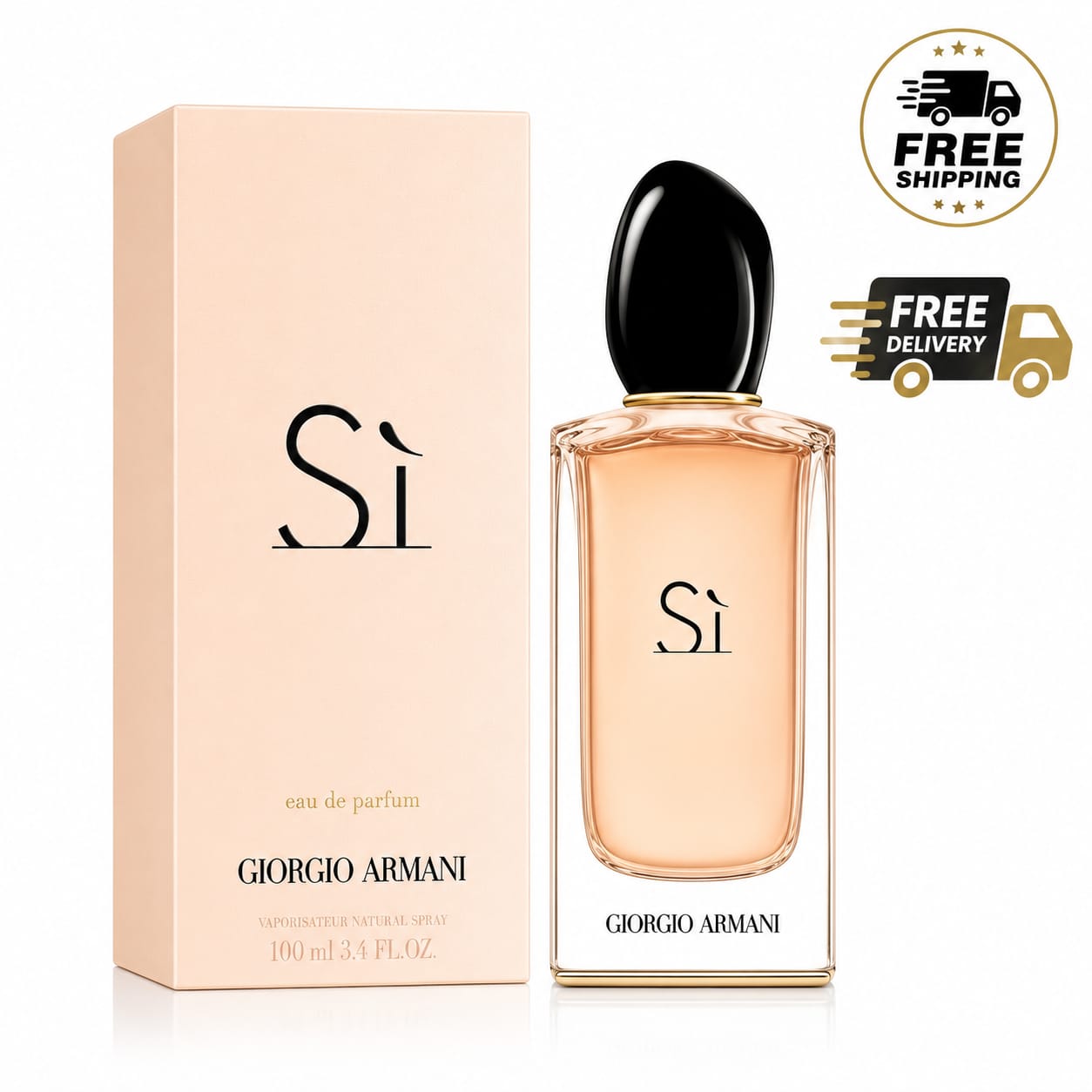 Shopify Product Listing – Giorgio Armani Sì Eau de Parfum (100ml)
