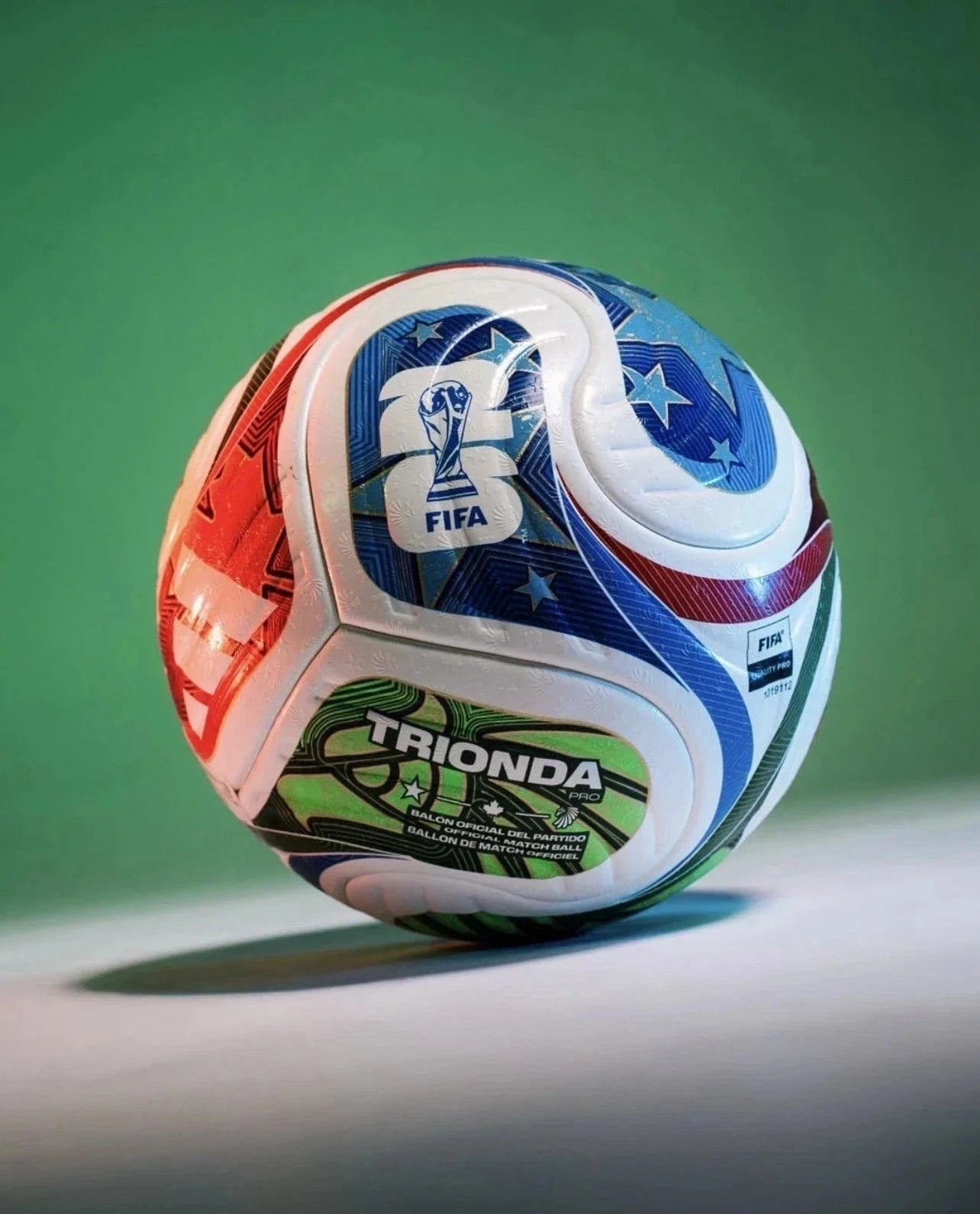 Trionda Pro FIFA Style Match Soccer Ball Size 5