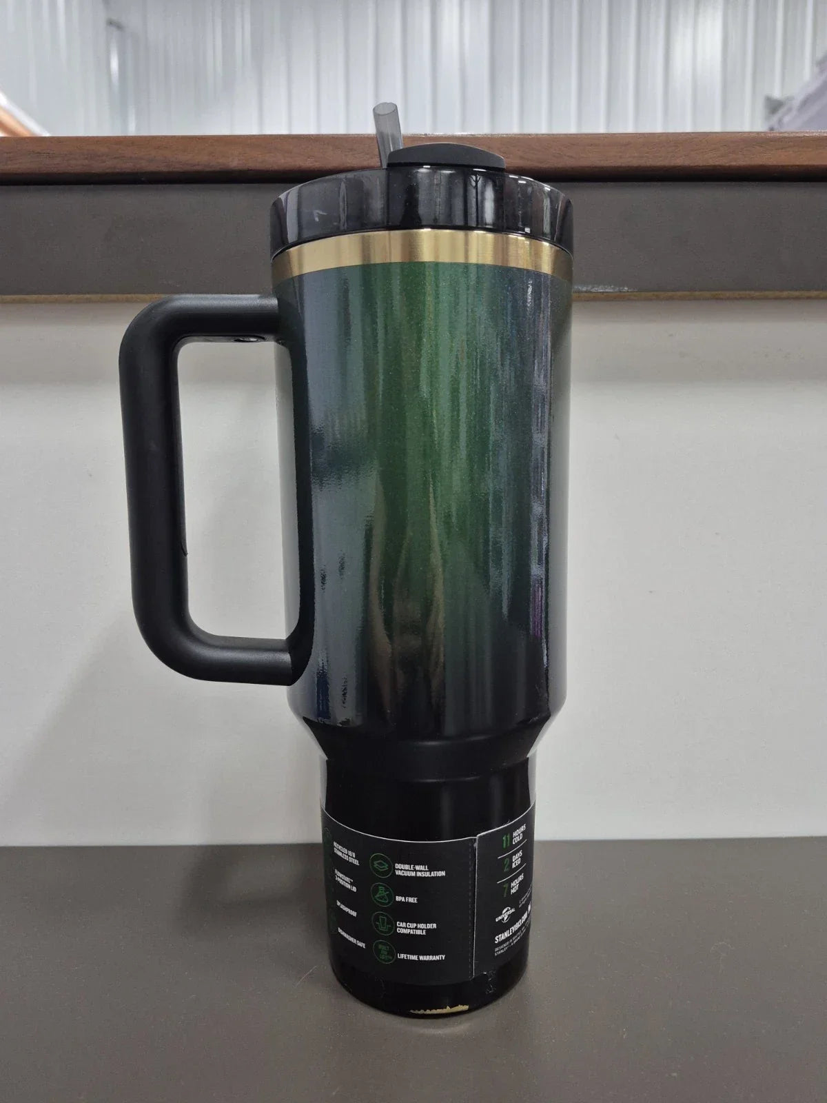 Stanley X Tumbler Love Shack Fancy 40oz Holiday Rosa Beaux Blue Gift Box Cup