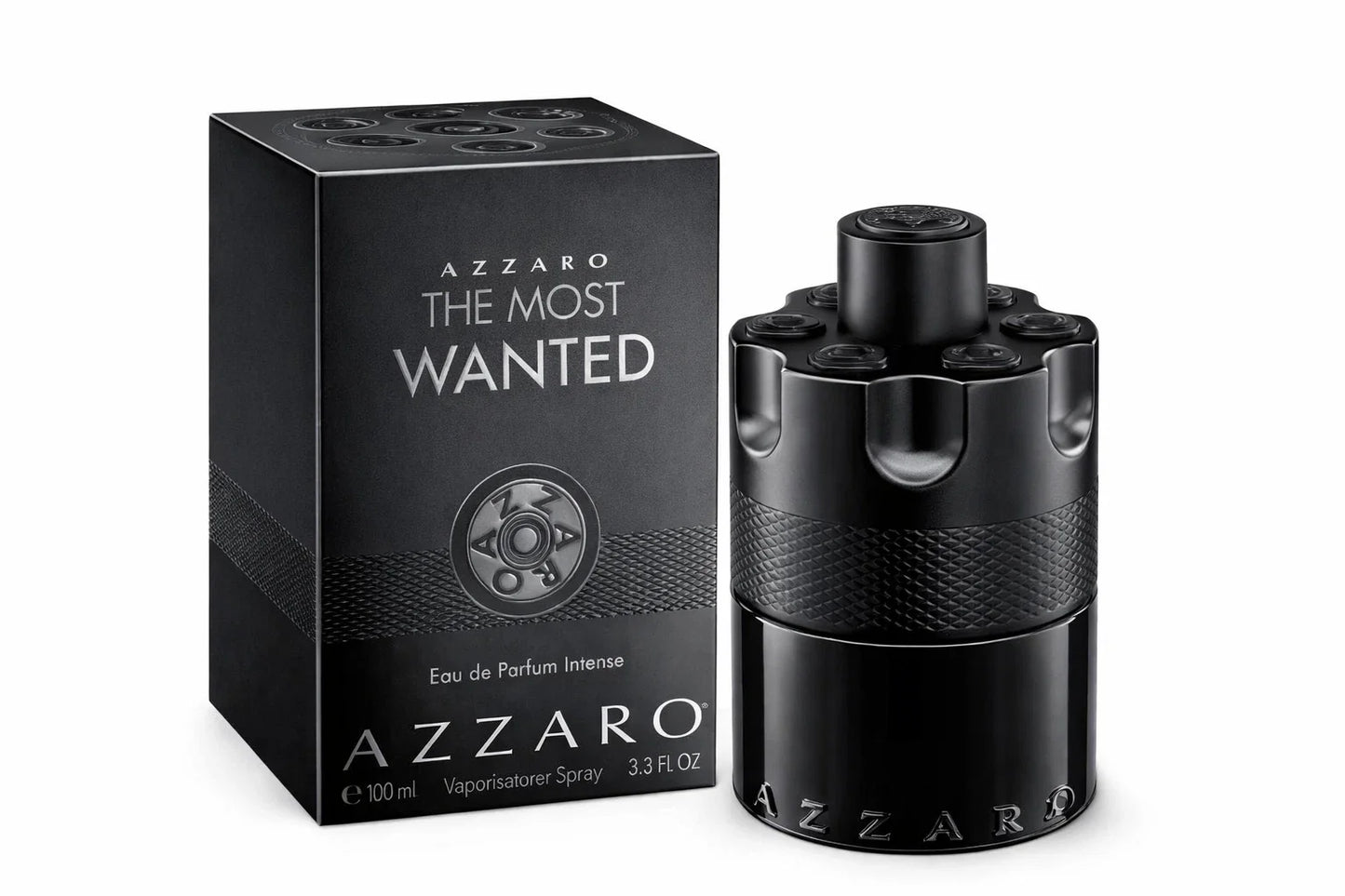 AZZARO THE MOST WANTED EAU DE PARFUM INTENSE SPRAY FOR MEN 100 ML 3.4 FL OZ