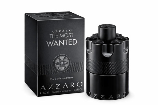 AZZARO THE MOST WANTED EAU DE PARFUM INTENSE SPRAY FOR MEN 100 ML 3.4 FL OZ