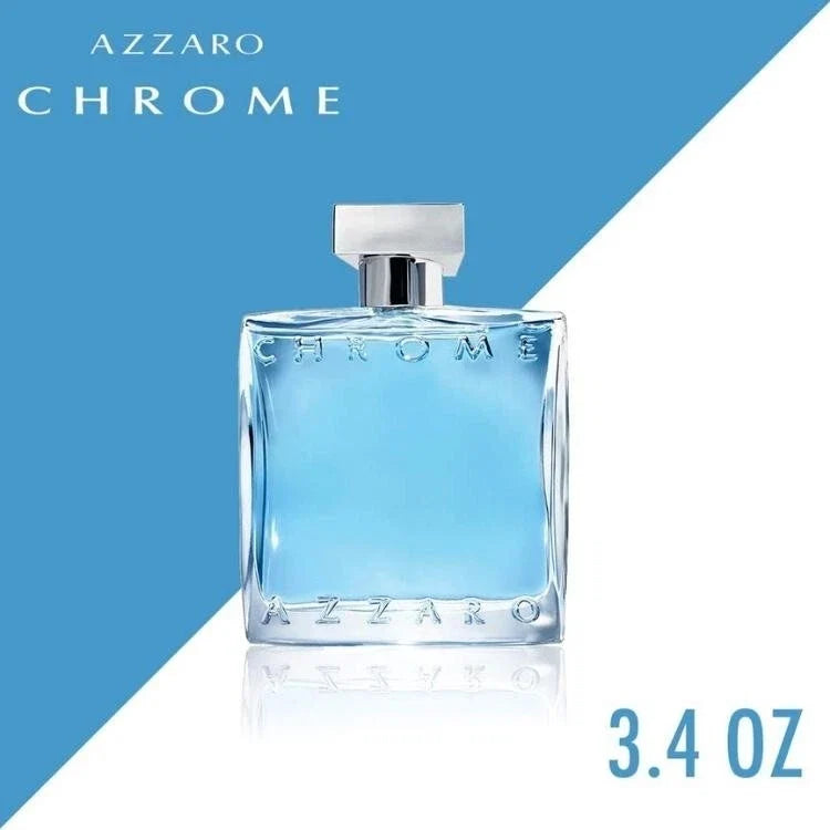 Chrome Azzaro Men's Cologne By Azzaro 3.3oz/100ml Eau De Toilette Spray