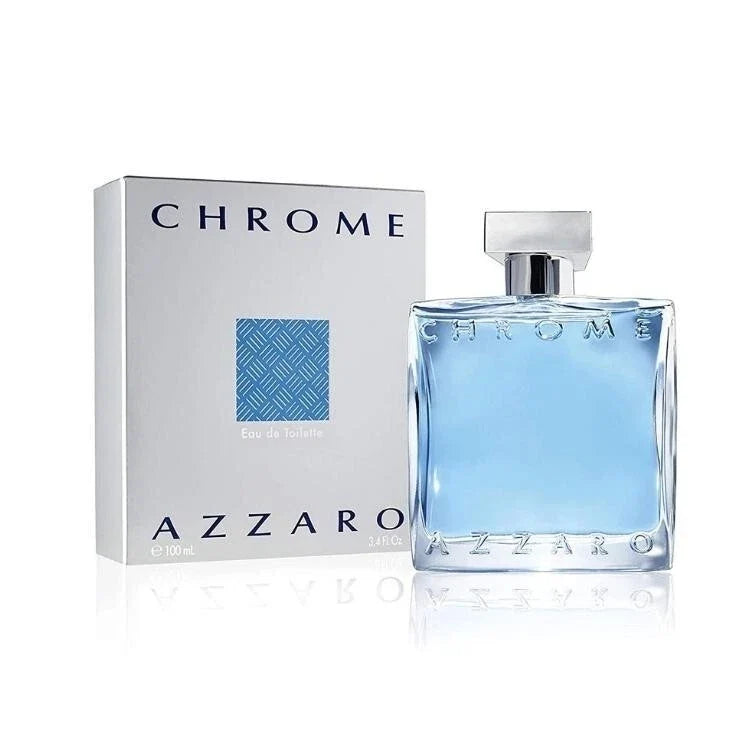 Chrome Azzaro Men's Cologne By Azzaro 3.3oz/100ml Eau De Toilette Spray