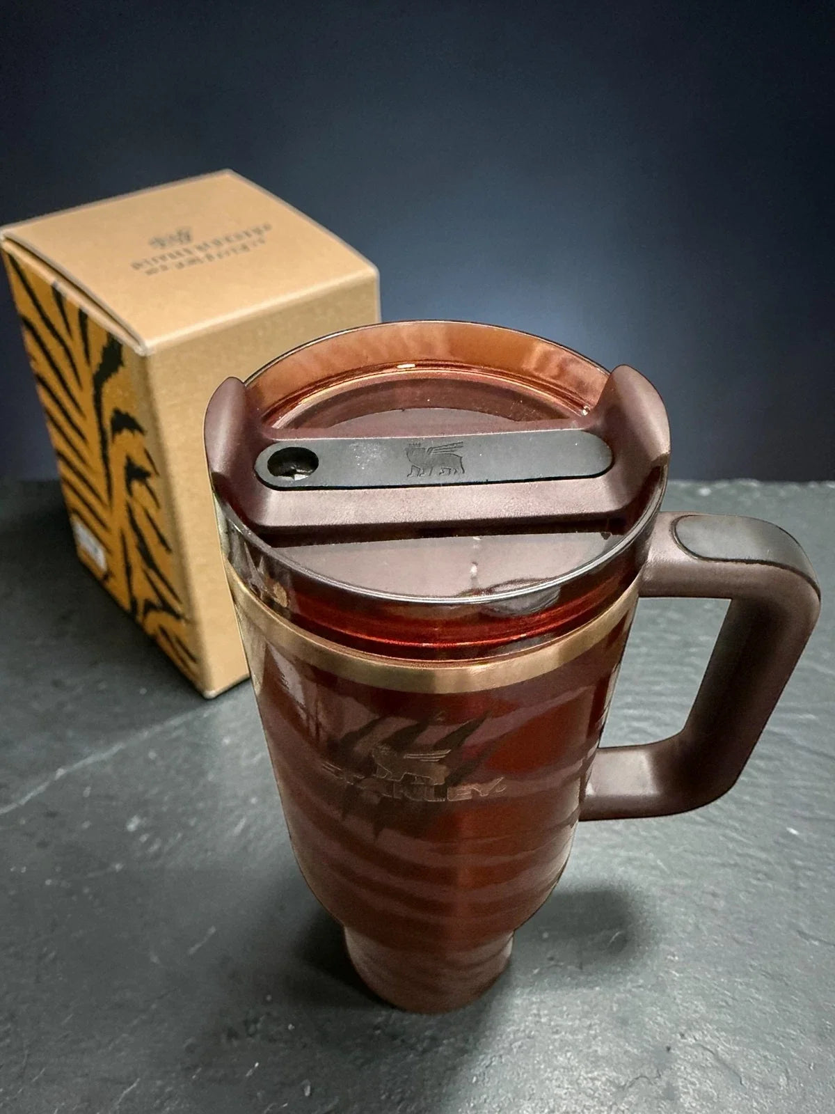 Stanley x Messi TLA Limited Edition 40 oz Stainless Steel Vacuum Insulated Tumbler with Handle & Straw