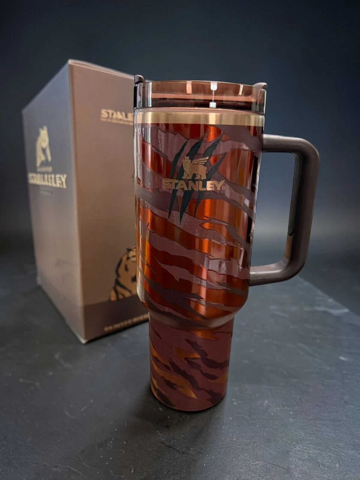 Stanley x Messi TLA Limited Edition 40 oz Stainless Steel Vacuum Insulated Tumbler with Handle & Straw