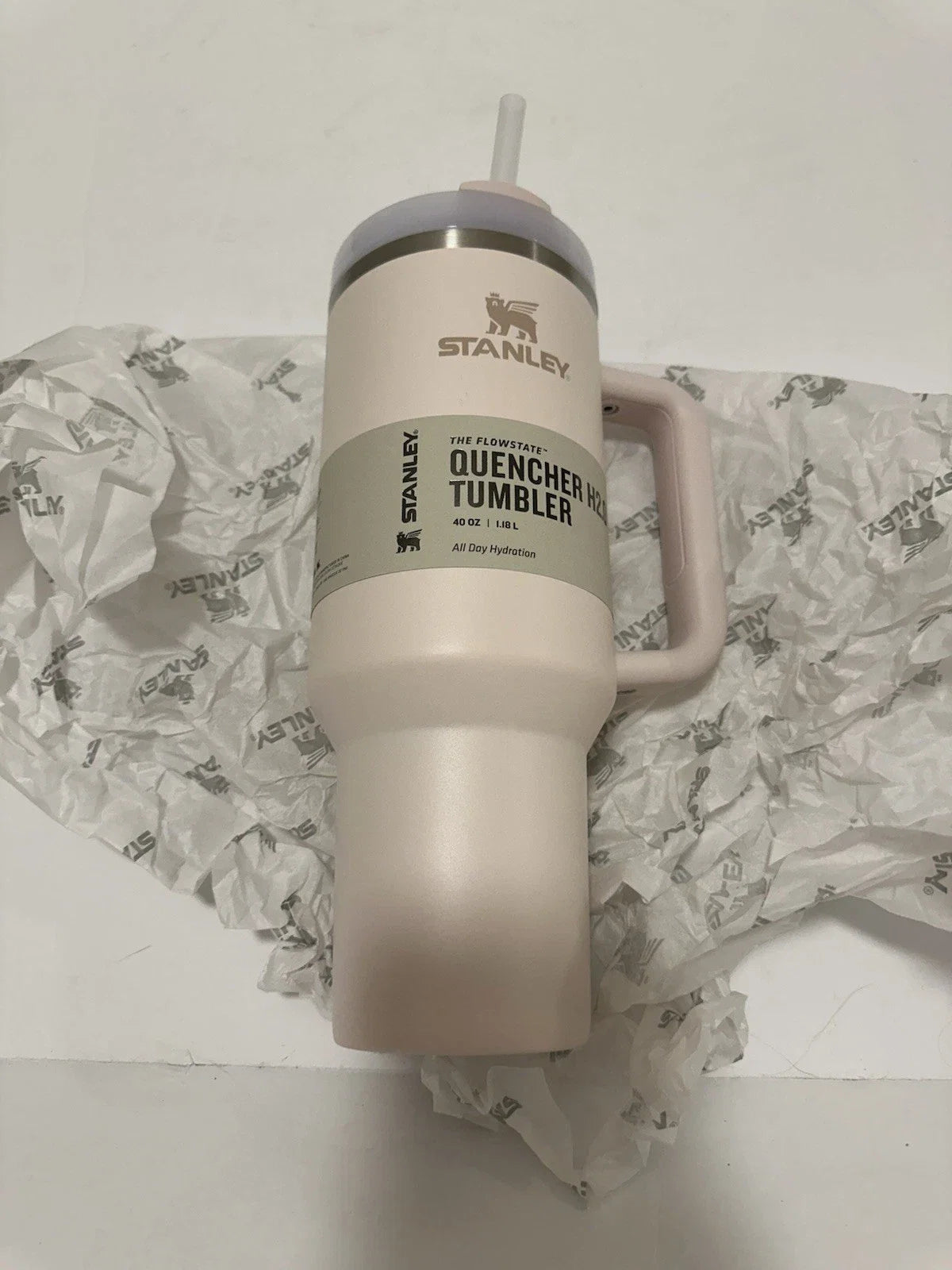 Stanley The Quencher H2.0 FlowState Tumbler with Handle & Straw – 40oz