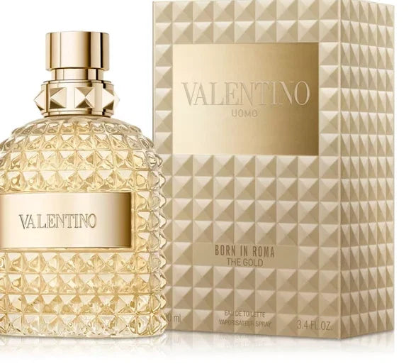 Valentino Uomo Born in Roma The Gold Eau de Toilette 3.4 oz / 100ml