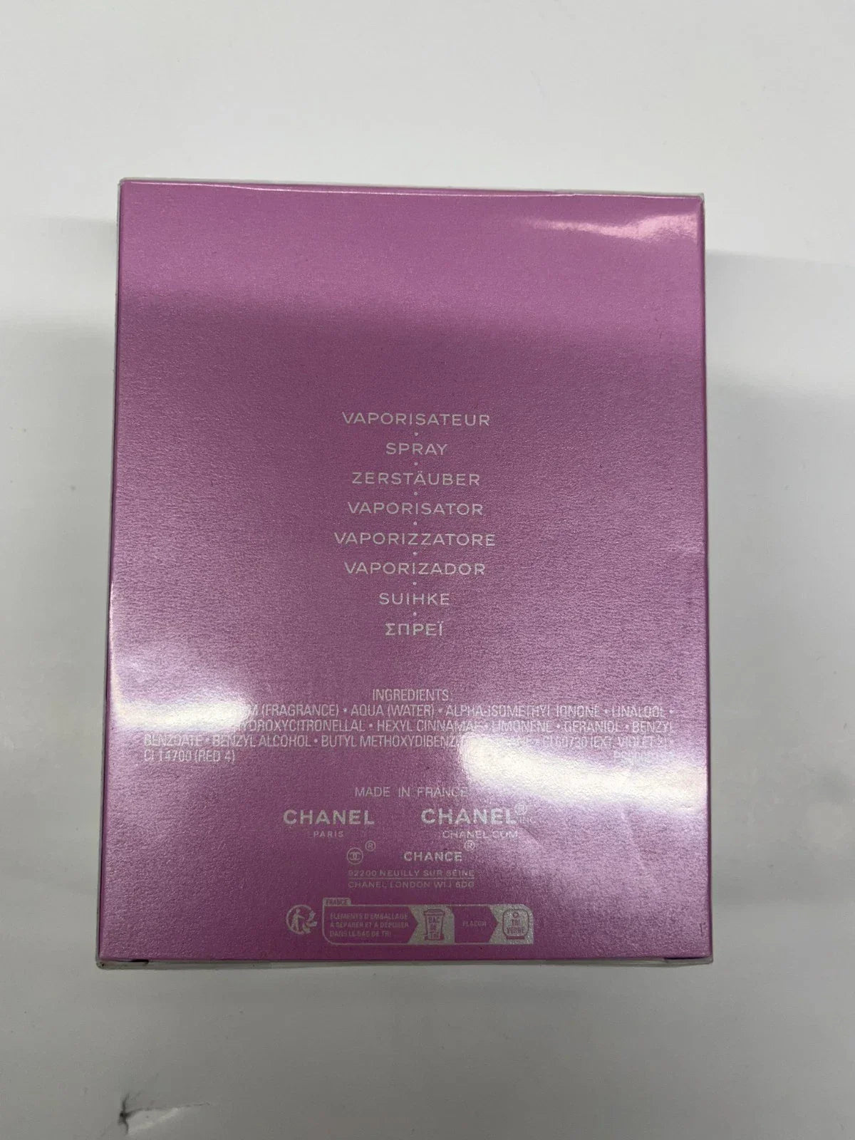 Chanel Chance Chanel Eau Tendre 100 ml 3.4 FL OZ