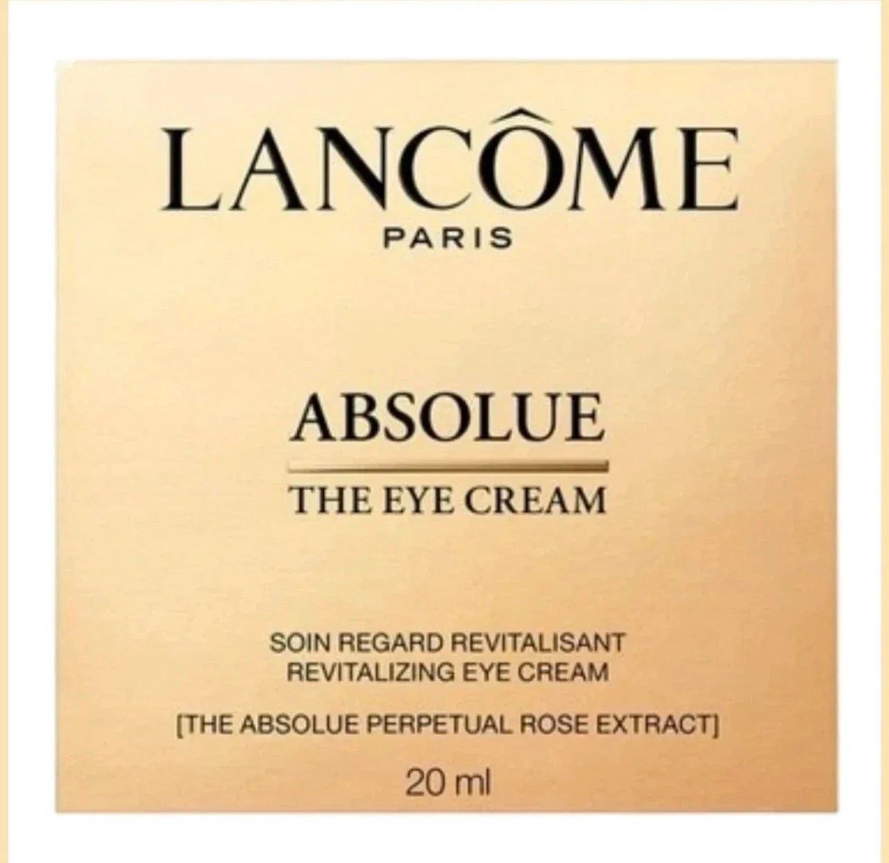 Lancôme Absolue Revitalizing Eye Cream 20ml / 0.7oz