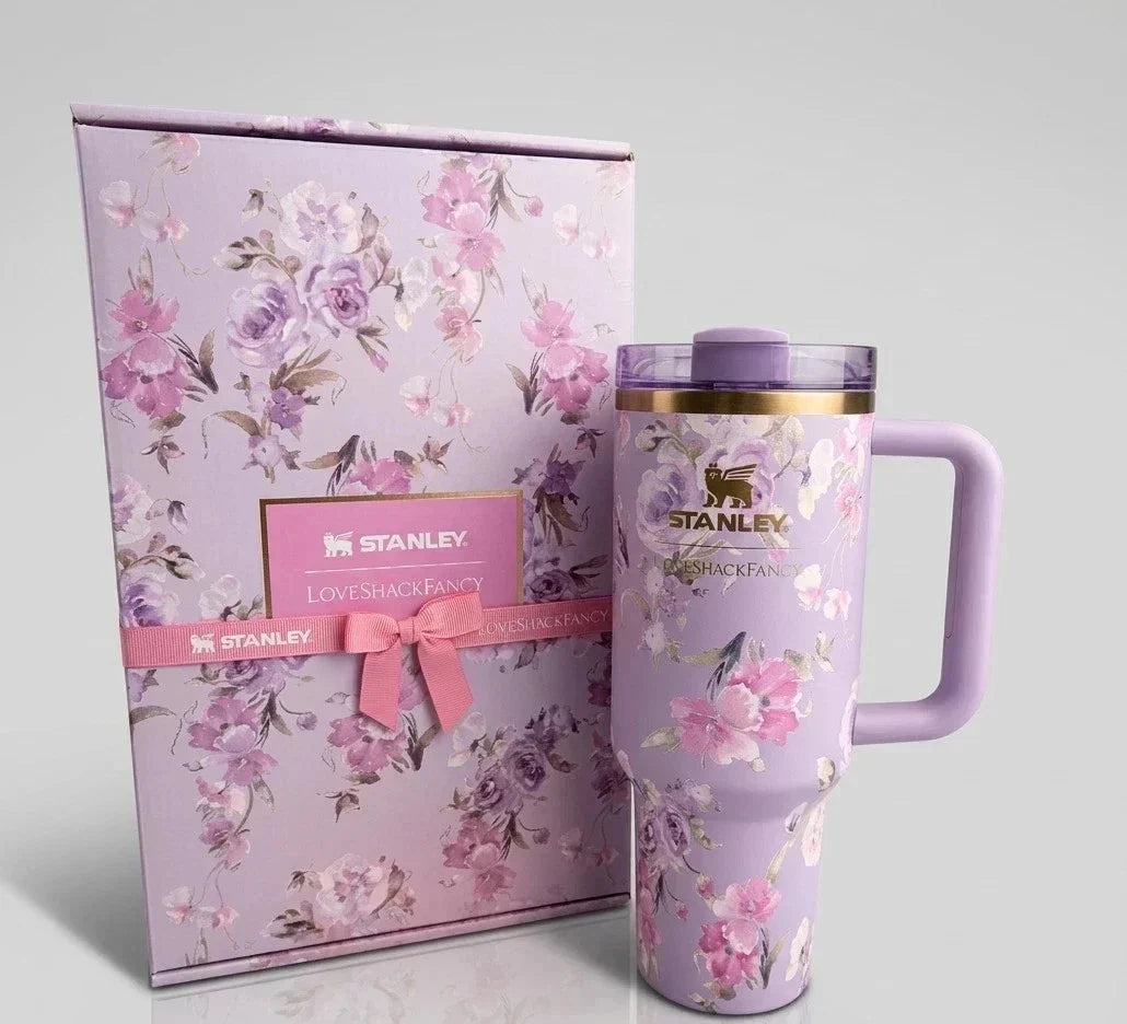 Stanley x LoveShackFancy Quencher H2.0 FlowState Tumbler 40 oz